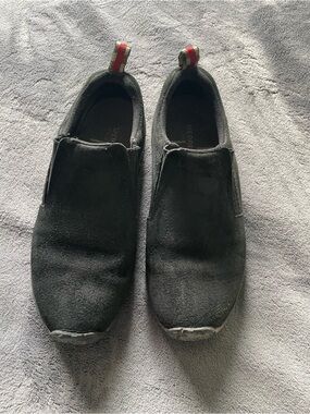 Women’s Merrill Jungle Mule  Black Slip-On Suede Casual Shoes Black Size 8